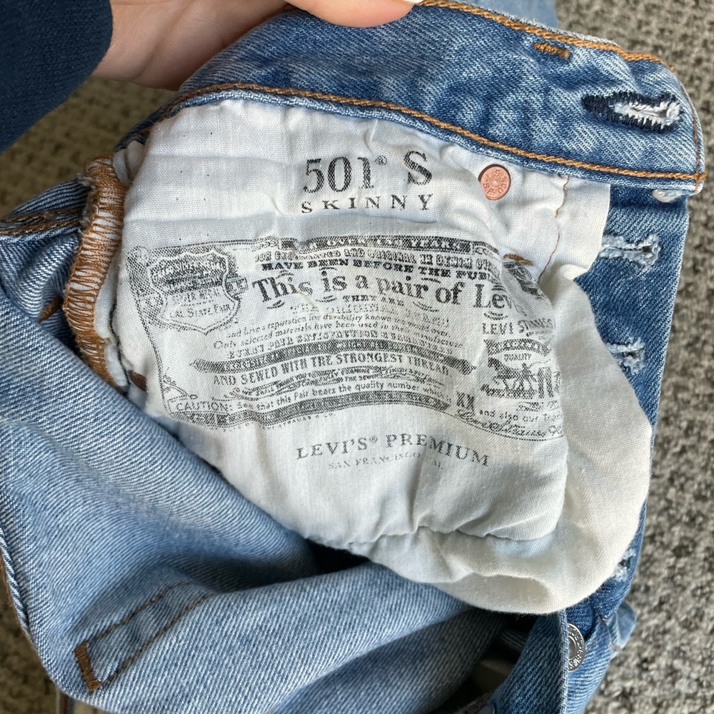 Levi's Premium 501 Jeans - Picture 6 of 7